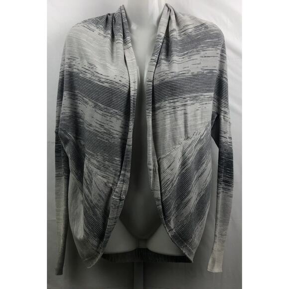 Calia Cocoon Shrug Women XS Gray Open Front Cardigan Sweater Modal Cashmere - Picture 1 of 11